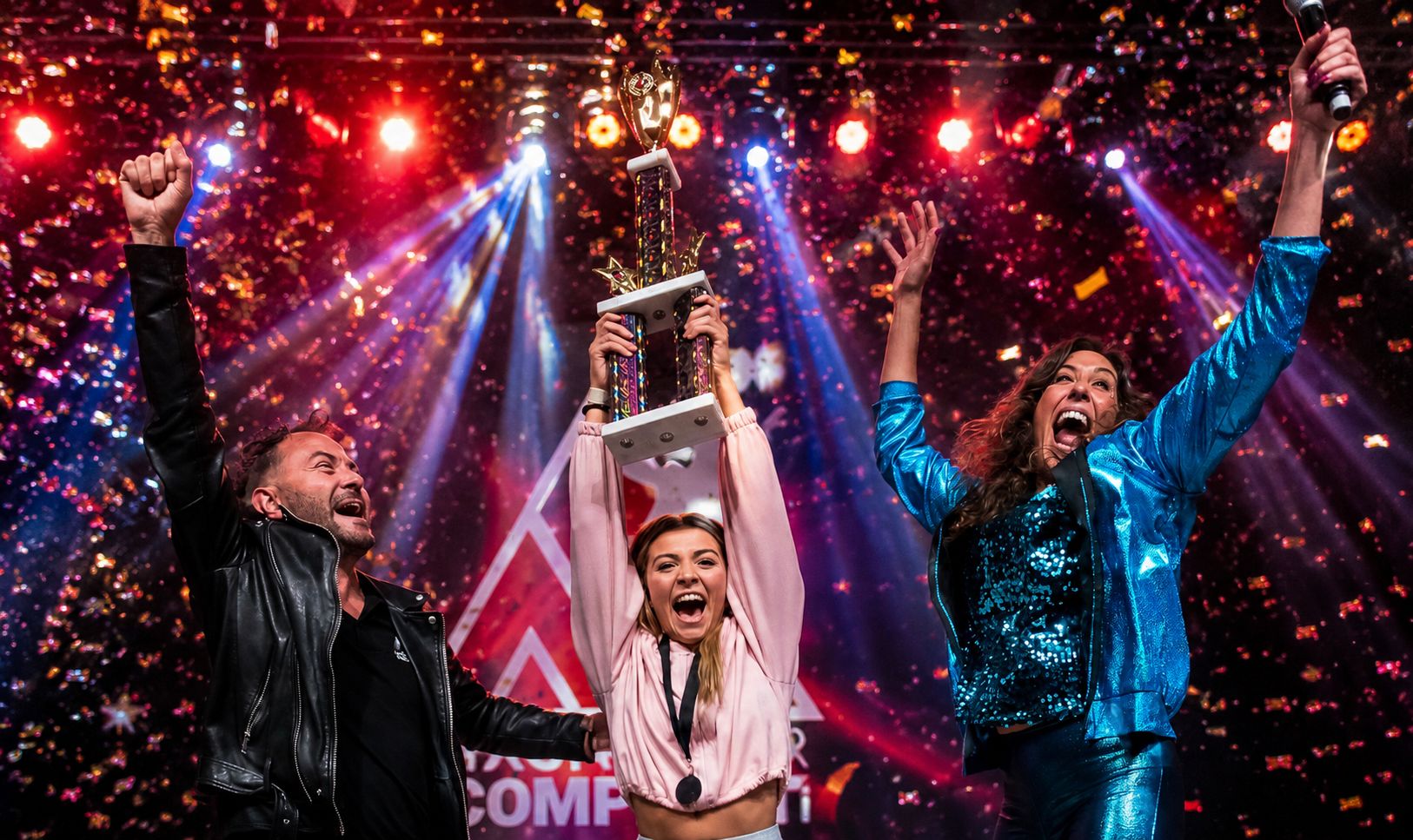 Awards and ceremony moment at an AD competition